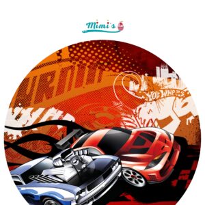 Fiesta en la Pista: Obleas Comestibles Hot Wheels para Cumpleaños Llenos de Acción