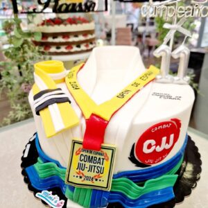 Tarta Cumpleaños Jiu Jitsu