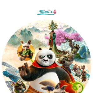 Obleas Comestibles Kung Fu Panda para Celebraciones Épicas