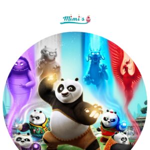 Dulce Arte Marcial: Obleas Comestibles que Transforman tus Postres en Aventuras de Kung Fu Panda