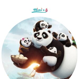 Obleas Comestibles Kung Fu Panda para Momentos de Acción