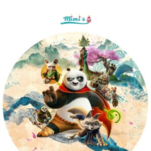Obleas Comestibles Kung Fu Panda para Cumpleaños Llenos de Aventura