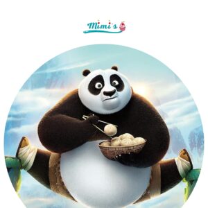 El Sabor de la Sabiduría: Obleas Comestibles Kung Fu Panda para Fiestas Inolvidables