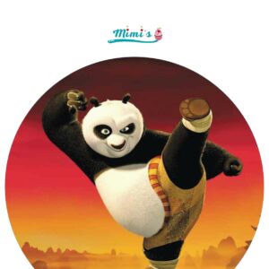 Delicias entre Guerreros: Obleas Comestibles que Hacen Brillar tus Creaciones con el Espíritu de Kung Fu Panda