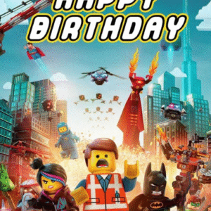 ¡Tu Aventura LEGO Comienza Aquí! Obleas Comestibles para Tartas