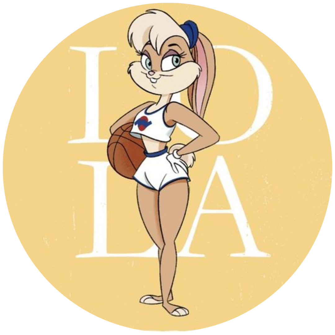 ?Dulzura Animada! Oblea Comestible con la Encantadora Lola Bunny