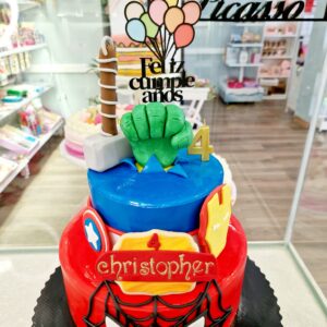 Tarta Cumpleaños Los Vengadores