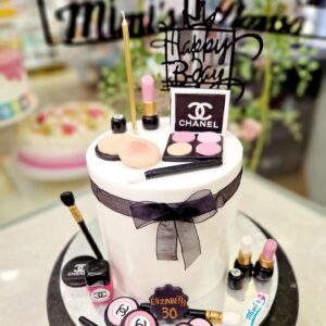 Tarta Cumpleaños Maquillaje Make Up Chanel