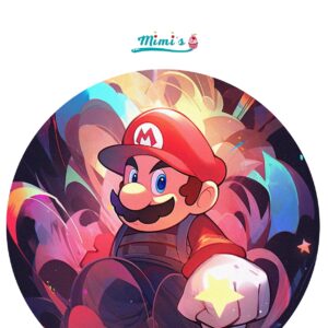 ¡"Sabor con Salto de Mario": Descubre la Magia en Cada Bocado con Nuestras Obleas Comestibles de Mario Bros!…