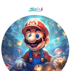 ¡"Sabor Aventurero: Obleas Comestibles Mario Bros para una Fiesta que Salta de Placer!"…