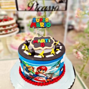 Tarta Cumpleaños Super Mario Bros Gamer
