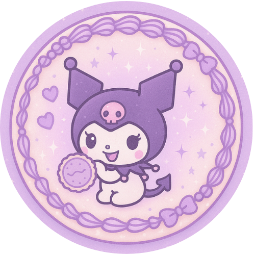 Oblea Comestible kawai compatible con Kuromi