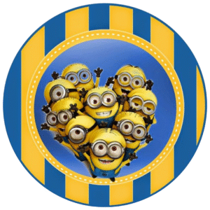 Saborea la diversión traviesa con nuestras obleas comestibles de Minions