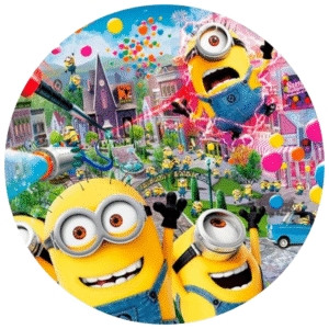 ¡Dulces y traviesos! Obleas comestibles de Minions