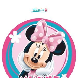 Minnie Chic: Eleva tus Postres con las Irresistibles Obleas Comestibles de la Ratona Más Elegante…
