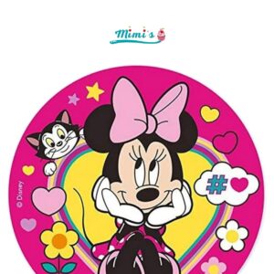 Dulzura Encantadora: Obleas Comestibles de Minnie Mouse para Momentos Mágicos…