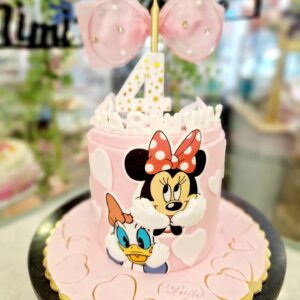 Tarta Cumpleaños Minnie Mouse y Daisy Donald