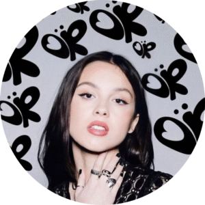 Obleas comestibles con todo el drama y estilo de Olivia Rodrigo