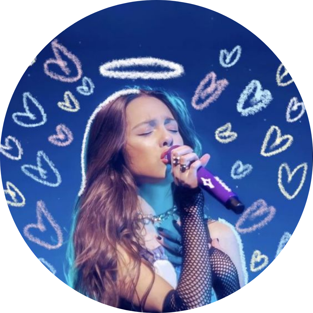 ?Un dulce ?xito! Obleas comestibles inspiradas en Olivia Rodrigo