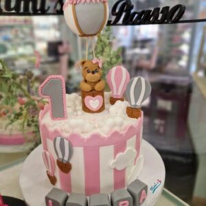 Tarta Cumpelaños Osos Niña