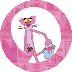 Un bocado rosa para momentos inolvidables, Obleas Comestibles de La Pantera Rosa