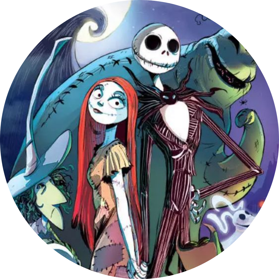Endulza tu pesadilla con nuestras obleas de Jack y Sally