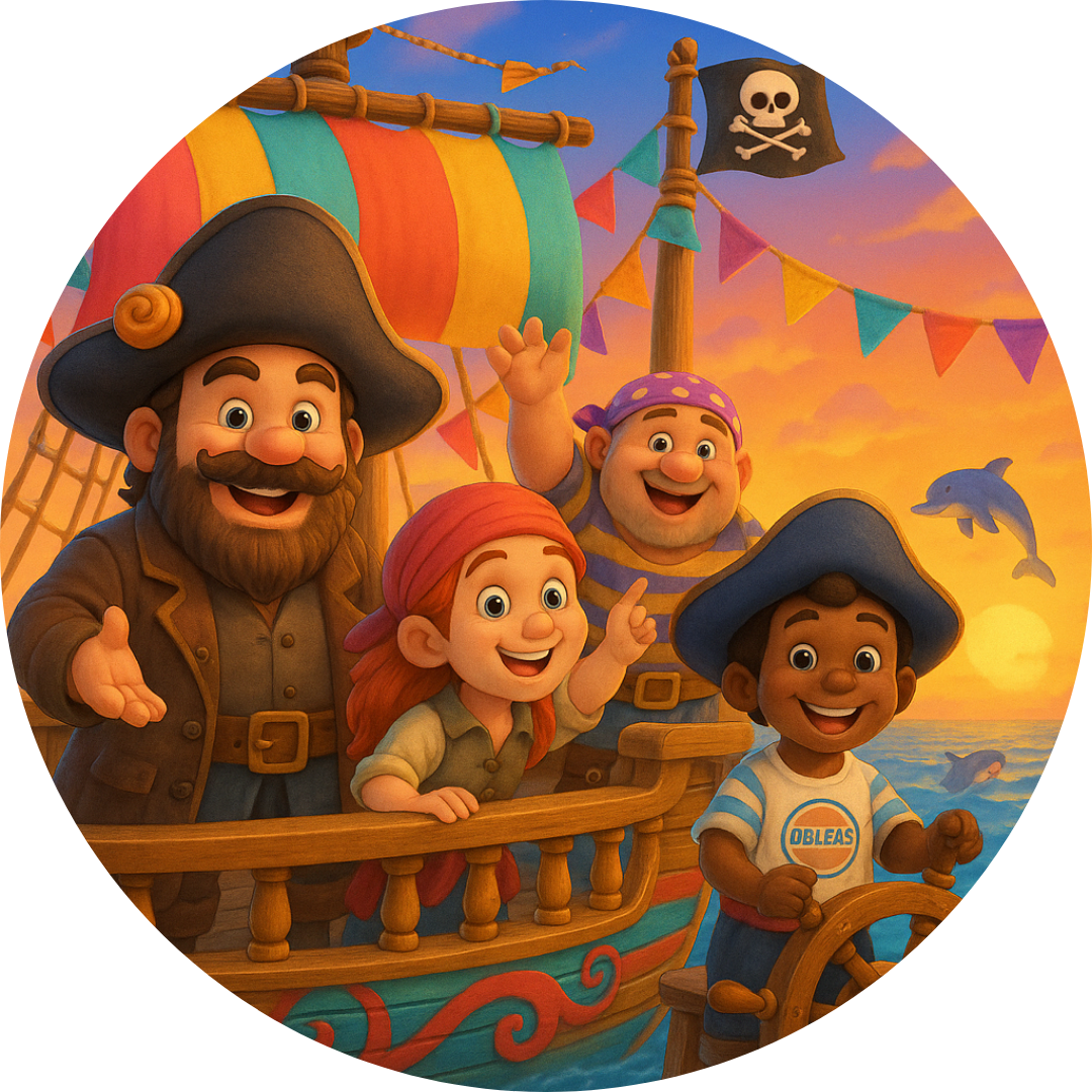 Oblea Comestible compatible Piratas