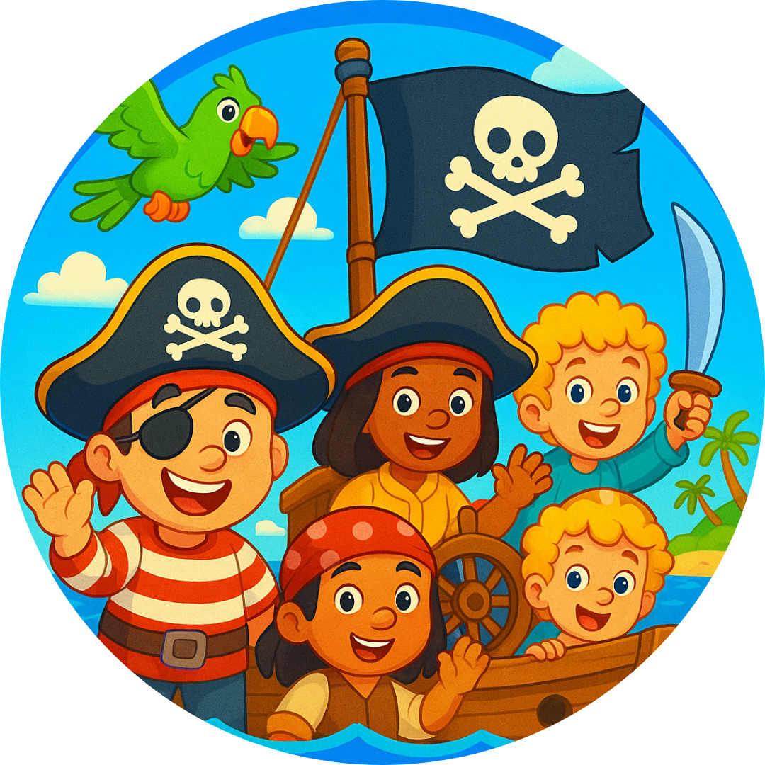 Oblea Comestible compatible con Piratas