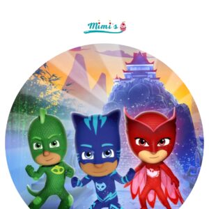 Aventuras Sabrosas: Obleas Comestibles PJ Masks para Cumpleaños Heroicos