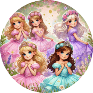 Oblea Comestible compatible con Princesas