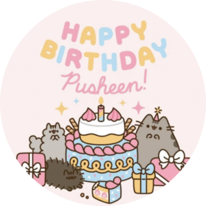 Obleas Comestibles de Pusheen: Un Toque Gatuno en tus Postres