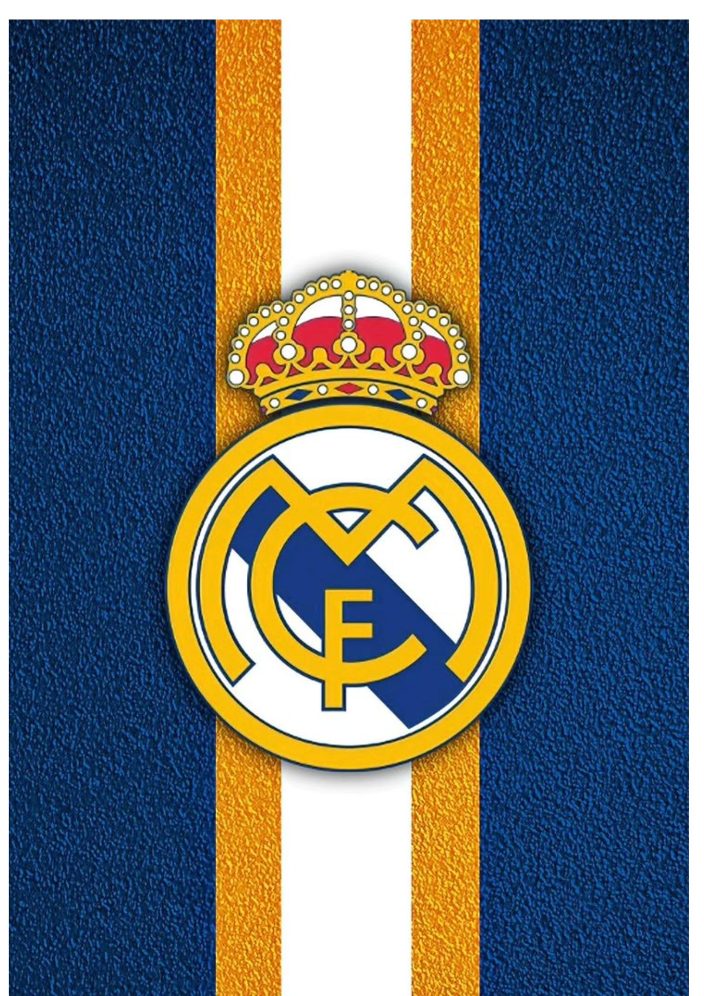 Oblea Personalizada Comestible Real Madrid F.C. ideal para decorar tartas