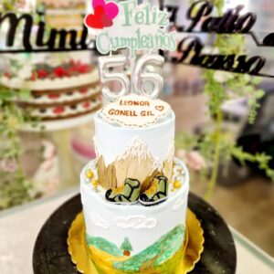 Tarta Cumpleaños Senderismo