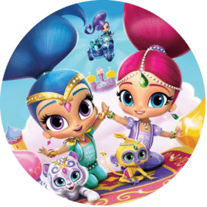 Shimmer y Shine: Aventuras de Genios Obleas Comestibles