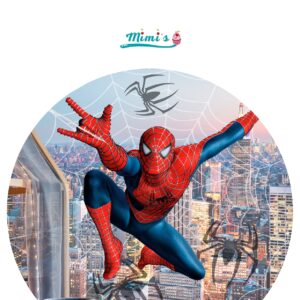 Spiderman Dulce: Obleas Comestibles para Fiestas que Dejan Huella