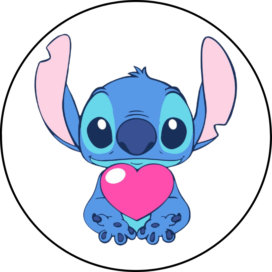 Oblea Comestible Stitch
