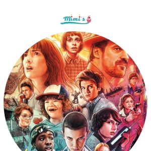 Obleas Comestibles Stranger Things para Fanáticos Intrépidos