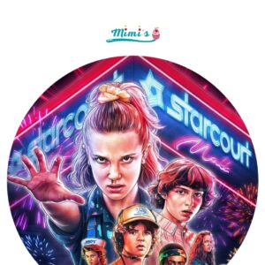 El Sabor del Misterio: Obleas Comestibles Stranger Things para una Fiesta Inolvidable
