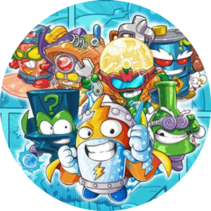 Diversi?n comestible con los personajes de SuperThings.