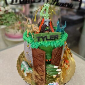 Tarta Cumpleaños Dinosaurios