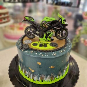 Tarta Cumpleaños Motocicleta