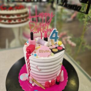 Tarta Cumpleaños Maquillaje Make Up