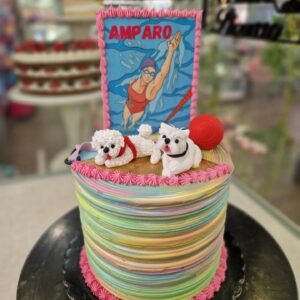Tarta de Cumpleaños Perritos