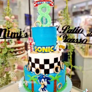 Tarta Cumpleaños Sonic