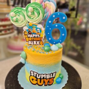 Tarta Cumpleaños Stumble Guys