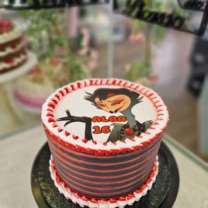 Tarta Cumpleaños Hazbin Hotel