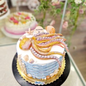 Tarta Cumpleaños Pulpo