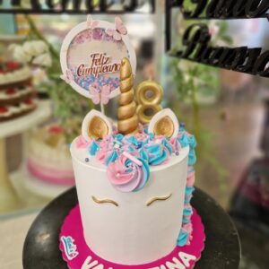 Tarta Cumpleaños Unicornio