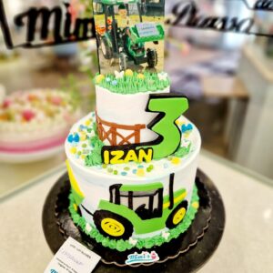 Tarta Cumpleaños Tractor Granja