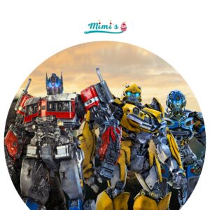 Obleas Comestibles Transformers para Celebraciones Épicas